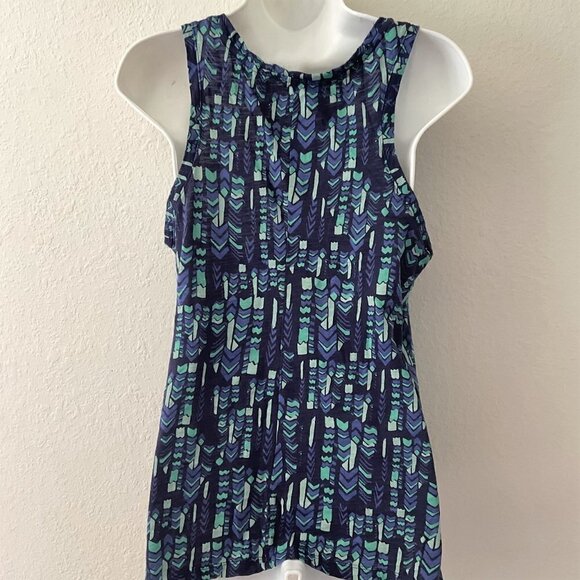 GAP BLUE GREEN TANK TOP - Picture 4 of 6